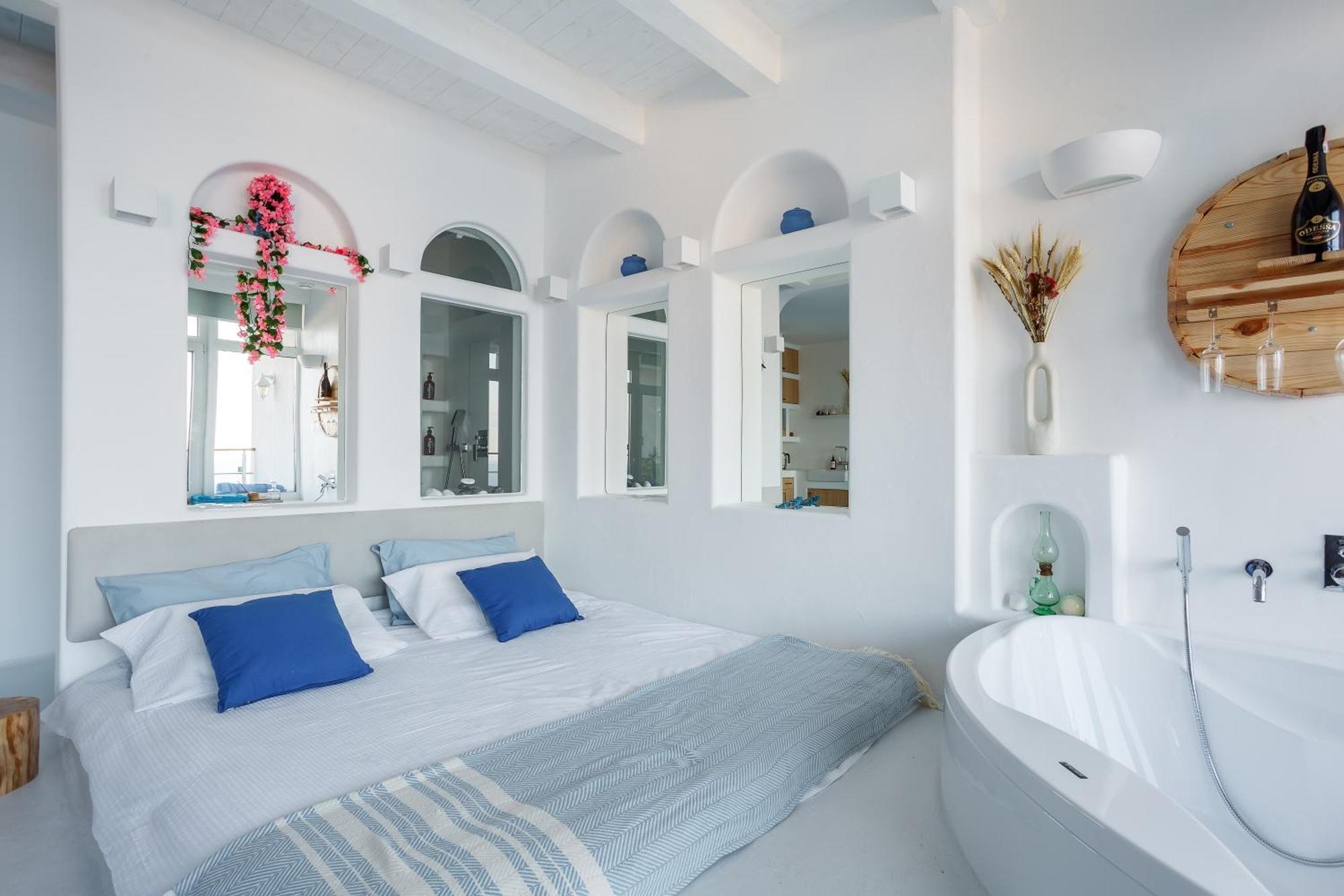 Anna Maria Santorini - Greek Suite & Large Sea Terrace Arcadia Odessa Exterior foto